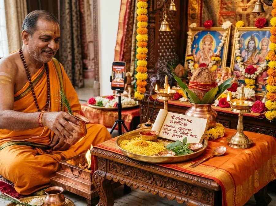 Online Name Puja & Remote Gotra Sankalp